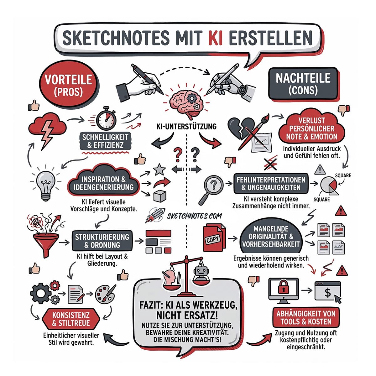 Sketchnotes per KI generieren